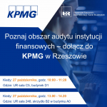 Poznaj obszar audytu instytucji finansowych – dołącz do KPMG w Rzeszowie